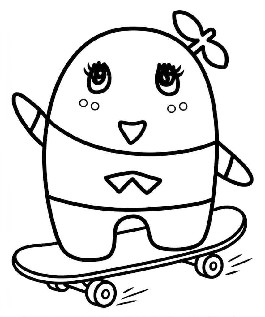 無料で ふなっしー ぬりえ