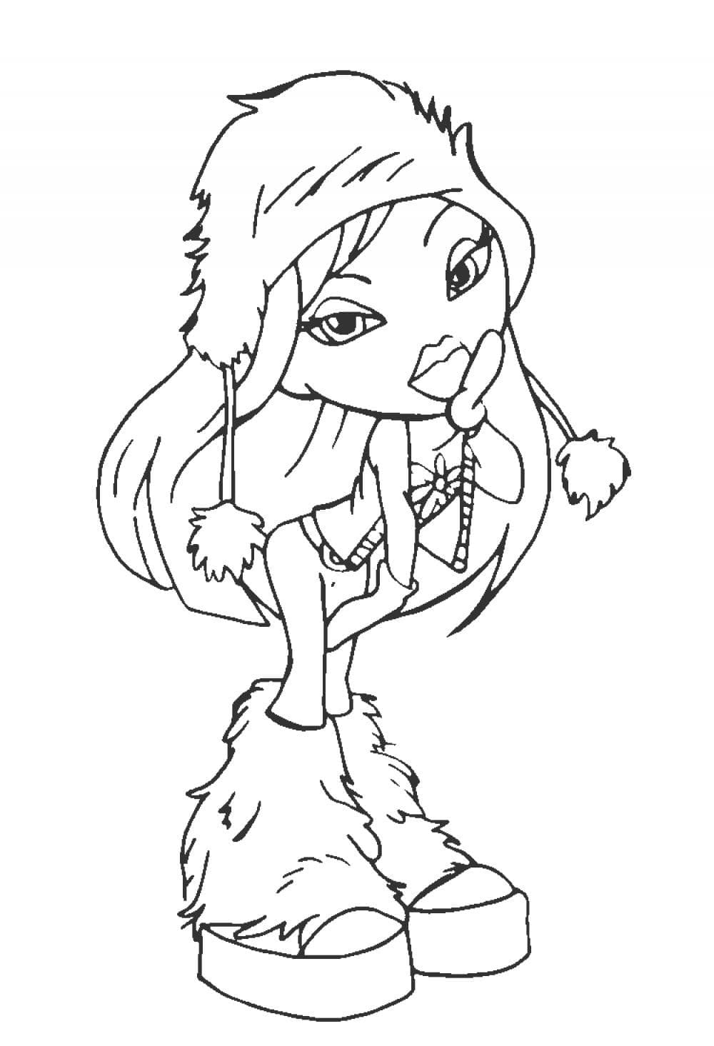 無料で印刷可能 ブラッツ ぬりえ