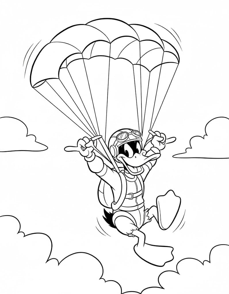 無料で印刷可能 ダフィー・ダック 描く ぬりえ