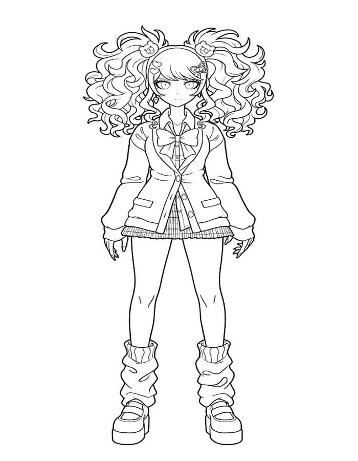 無料で印刷可能 ダンガンロンパ 描く ぬりえ