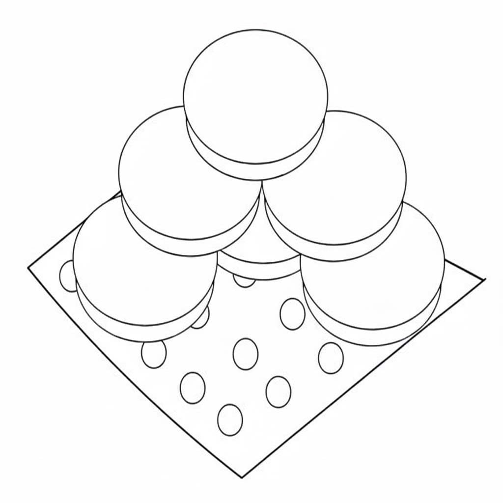 無料で印刷可能 どら焼き 描く ぬりえ