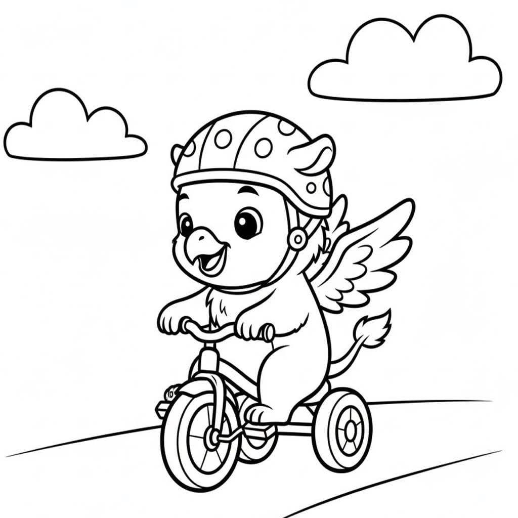 無料で印刷可能 グリフィン ぬりえ