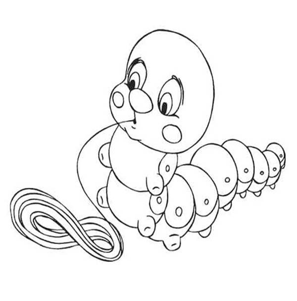 無料で印刷可能 イモムシ 描く ぬりえ