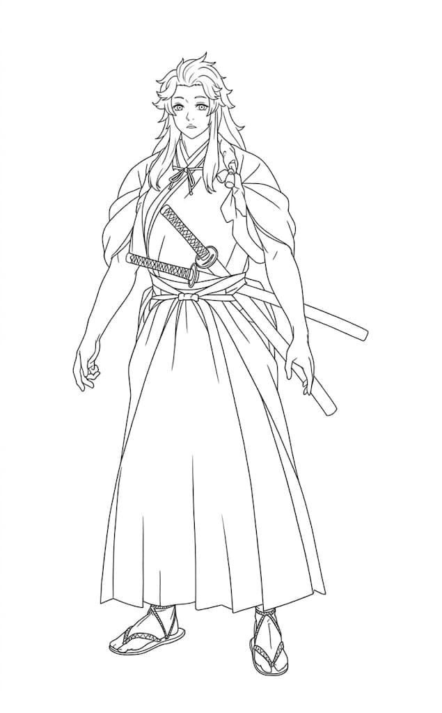 無料で印刷可能 地獄楽 ぬりえ