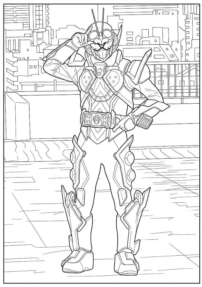 無料で印刷可能 仮面ライダーガッチャード ぬりえ