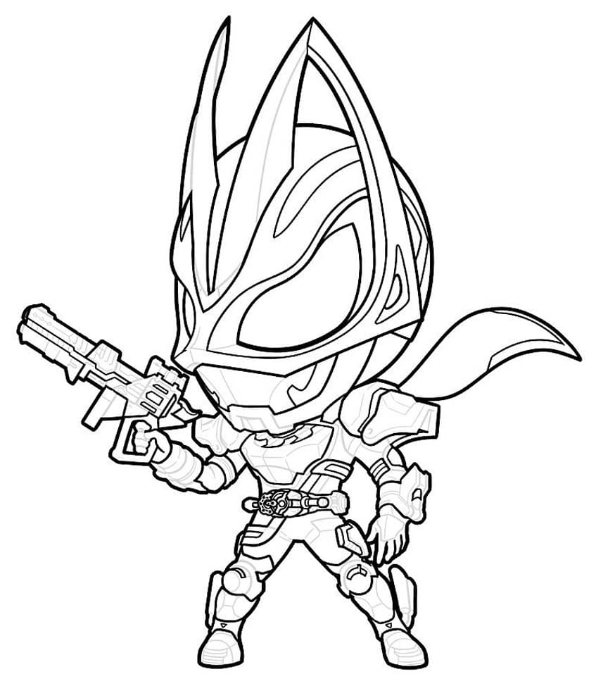 無料で印刷可能 仮面ライダーギーツ 描く ぬりえ