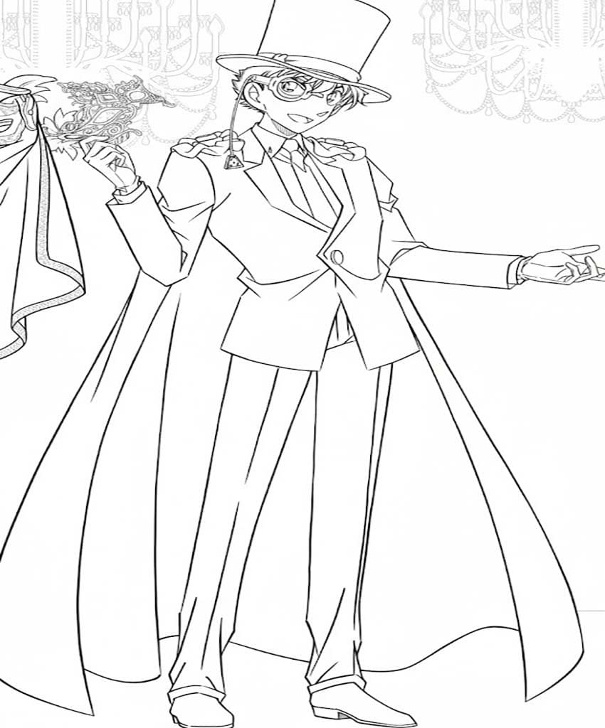 無料で印刷可能 まじっく快斗 描く ぬりえ