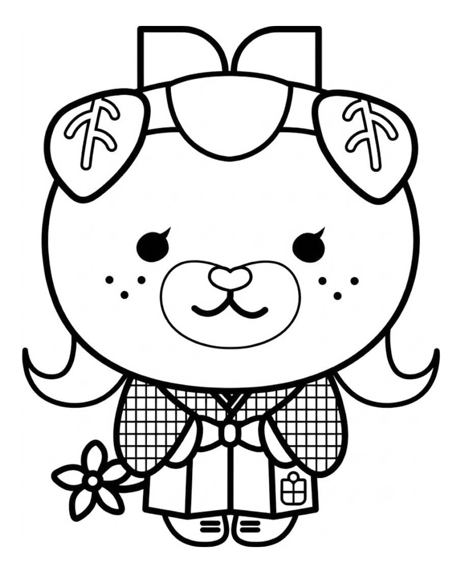 無料で印刷可能 みきゃん ぬりえ