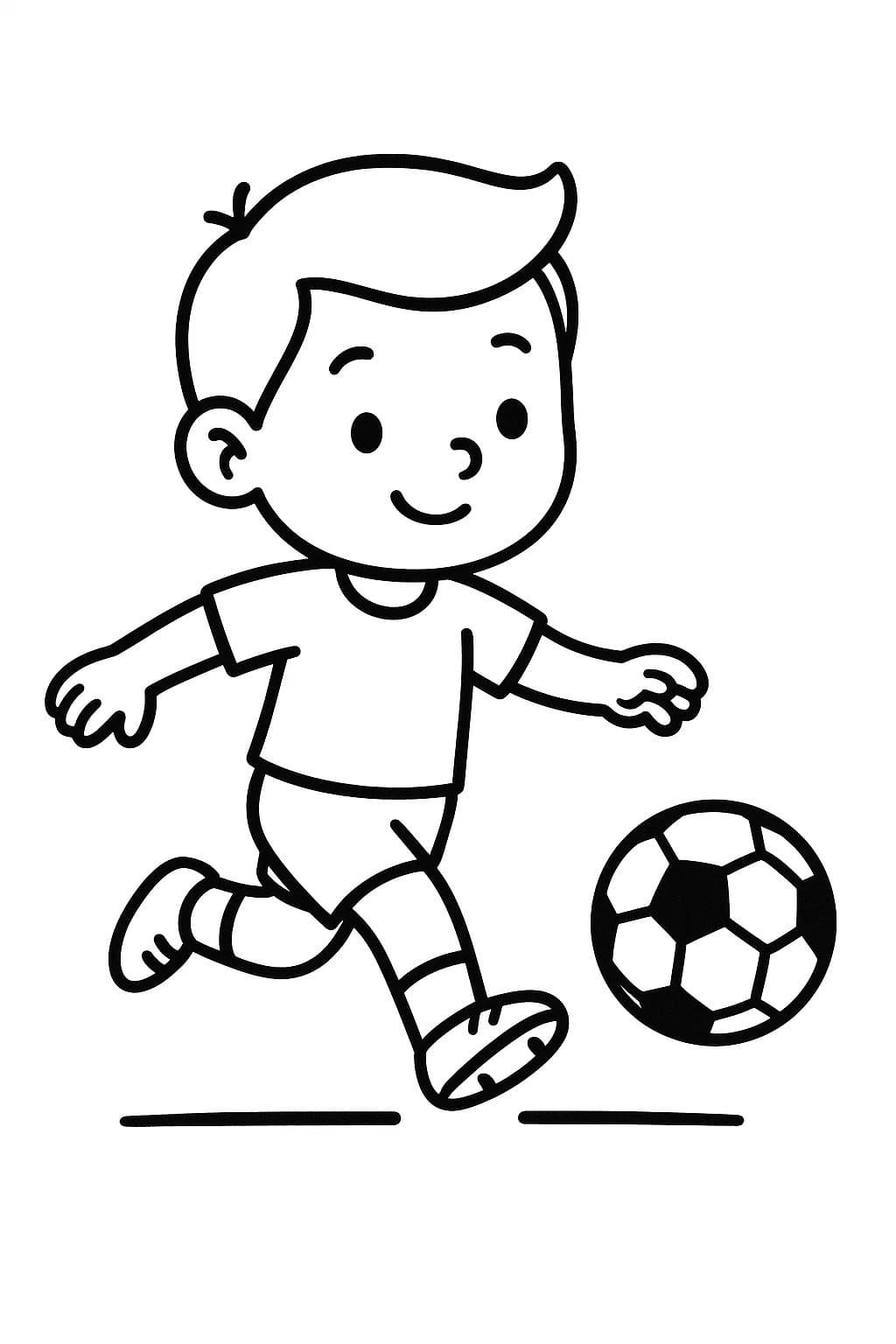 無料で印刷可能 サッカー ぬりえ