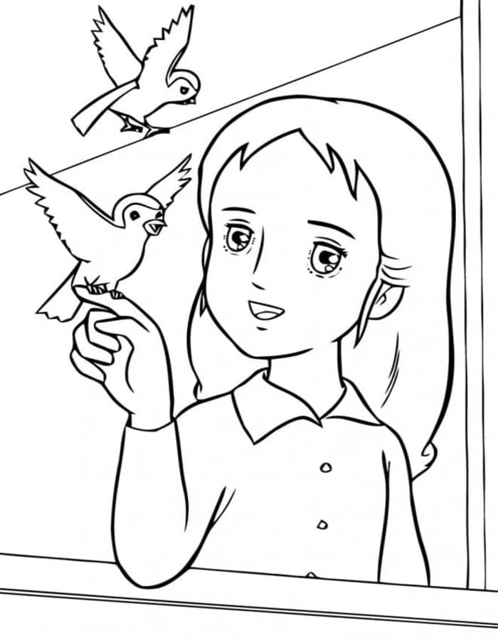 無料で印刷可能 小公女セーラ 描く ぬりえ