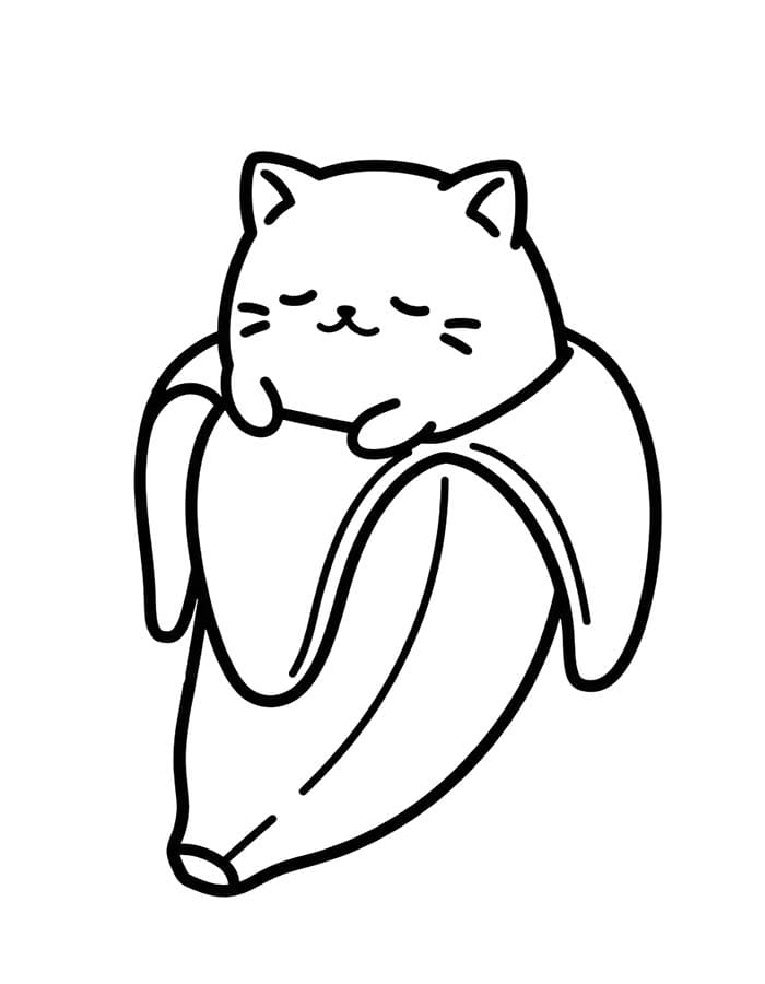 無料で印刷可能 ばなにゃ 描く ぬりえ
