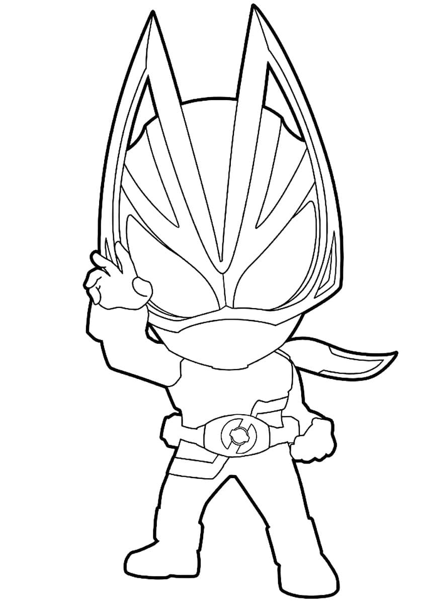 無料で 仮面ライダーギーツ 描く ぬりえ