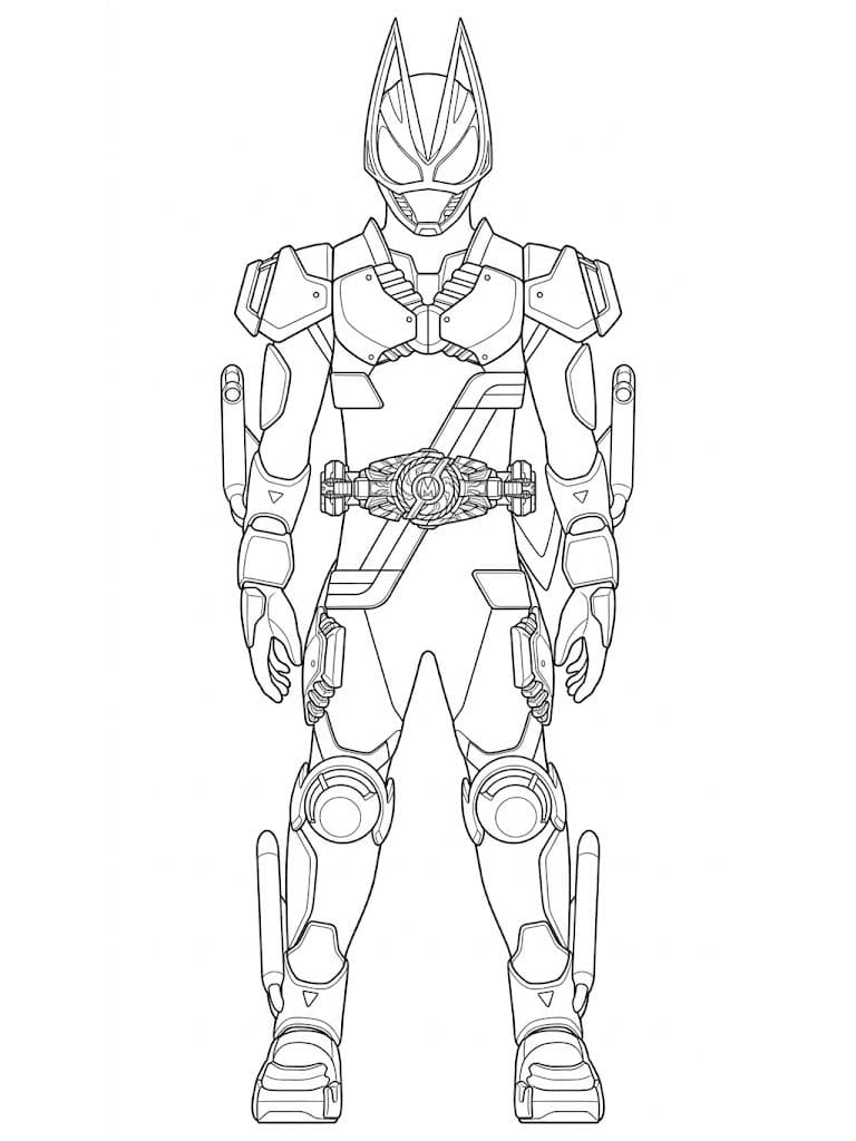 無料で 仮面ライダーギーツ ぬりえ