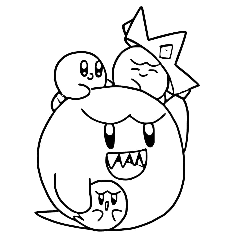 無料で キングブー 描く ぬりえ