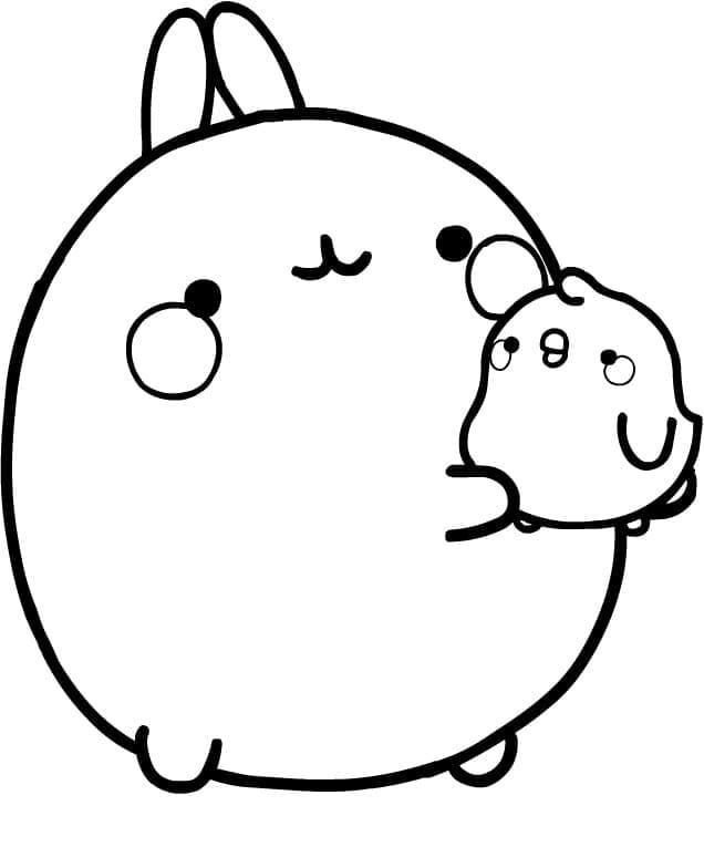 モラン ぬりえ ぬりえ