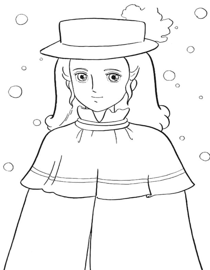 無料で 小公女セーラ 描く ぬりえ