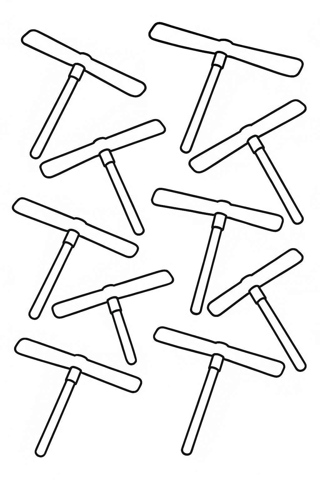 無料で 竹とんぼ 描く ぬりえ