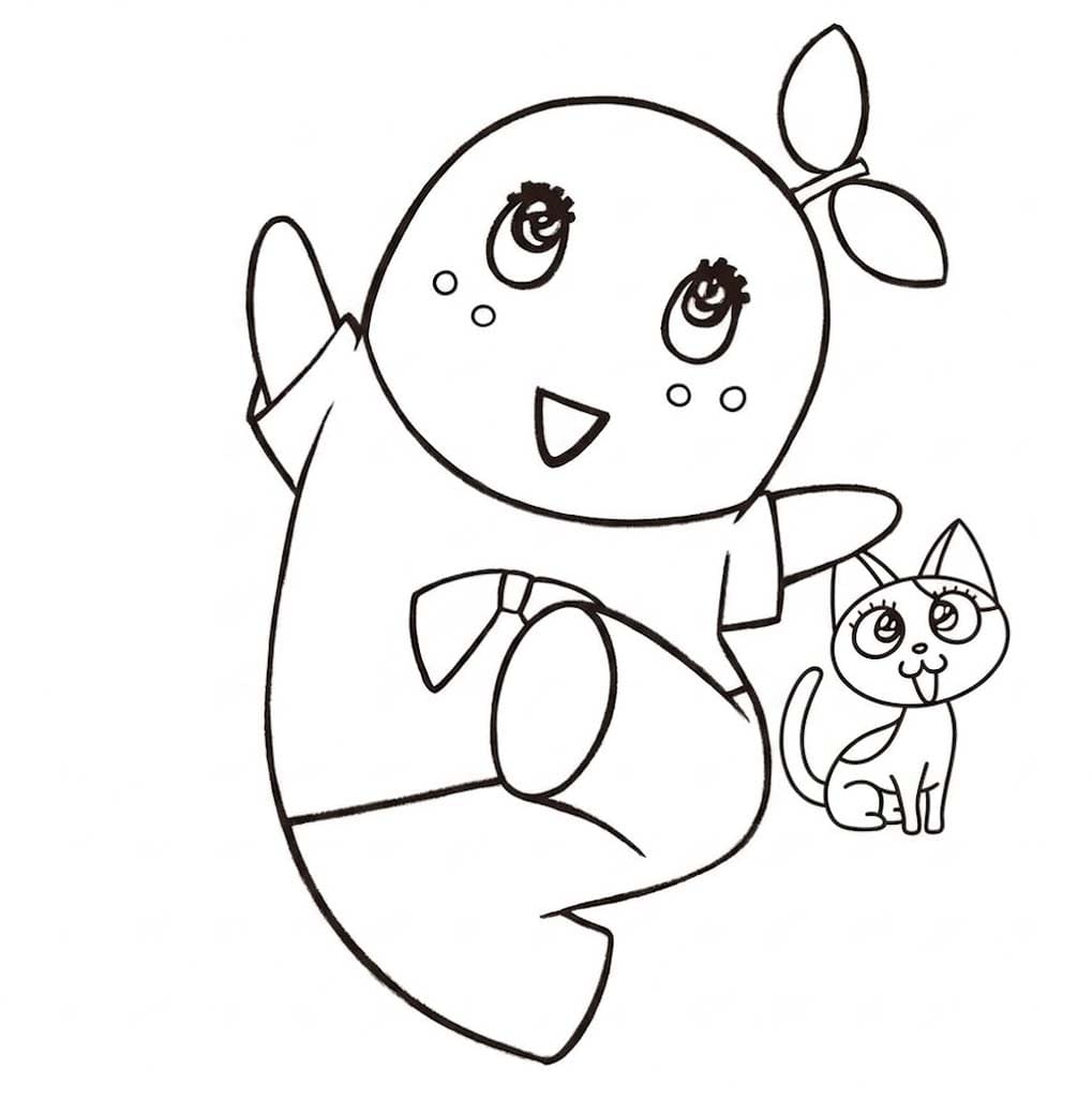 無料 ふなっしー 描く ぬりえ