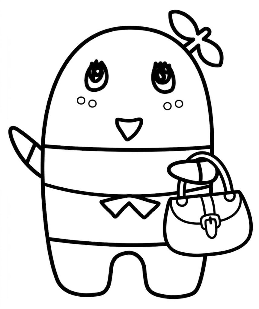 無料 ふなっしー ぬりえ