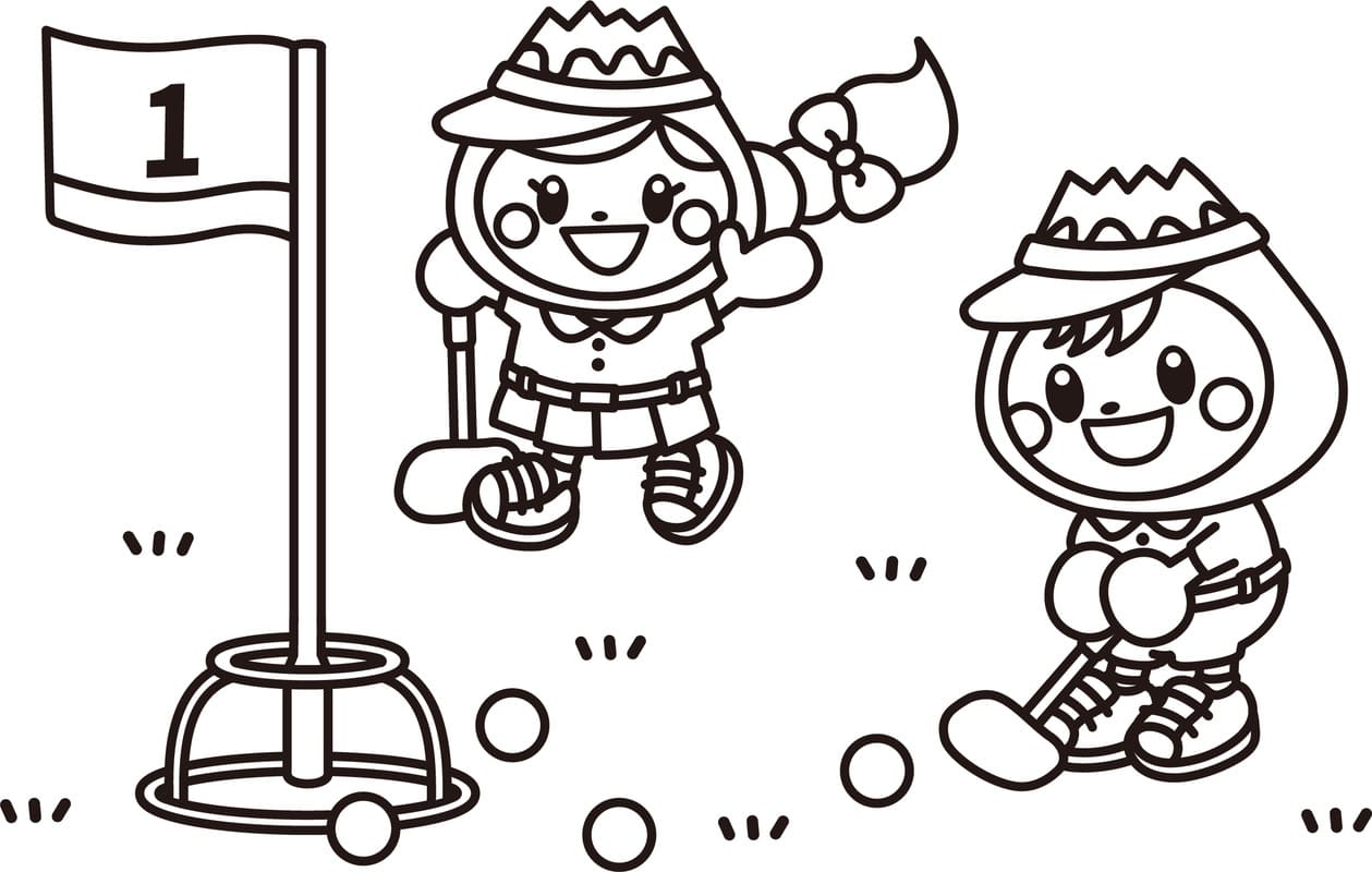 無料 ふじっぴー ぬりえ