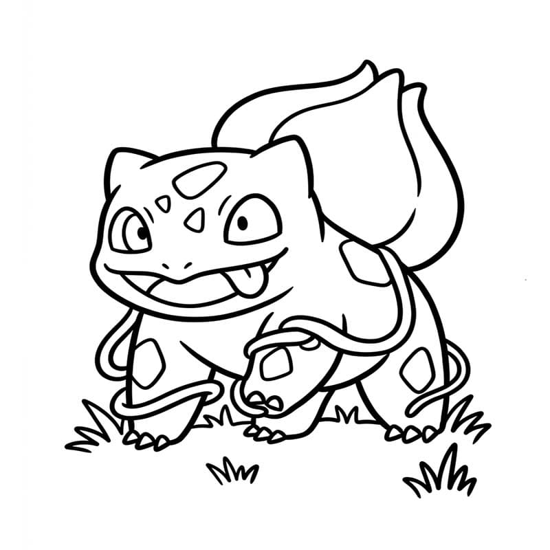 無料 フシギソウ ぬりえ