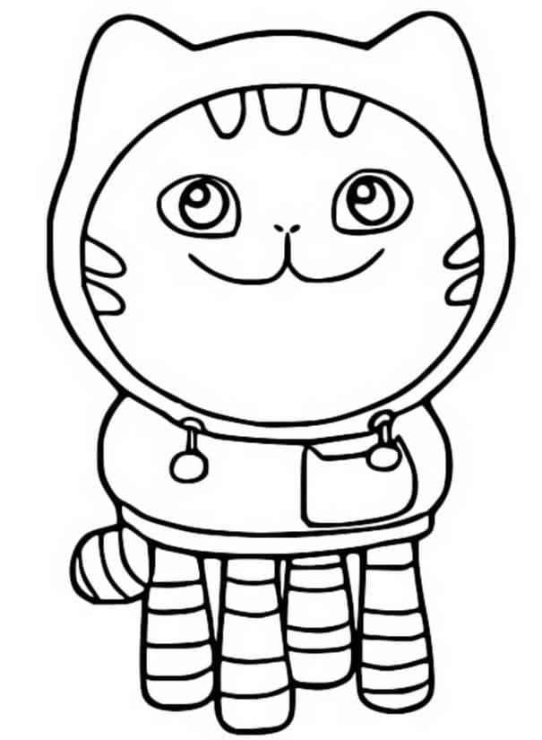 無料 ギャビーのドールハウス 描く ぬりえ