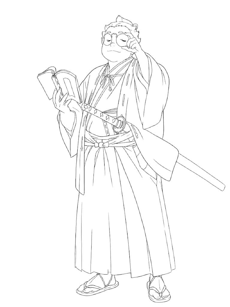 無料 地獄楽 ぬりえ