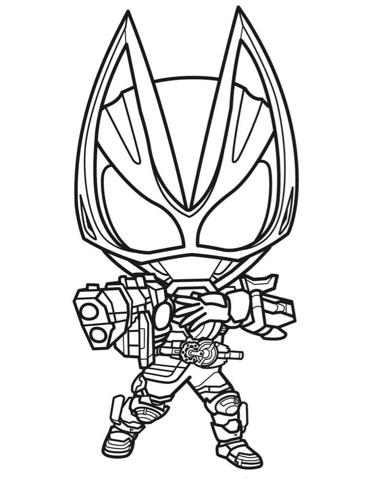 無料 仮面ライダーギーツ 描く ぬりえ