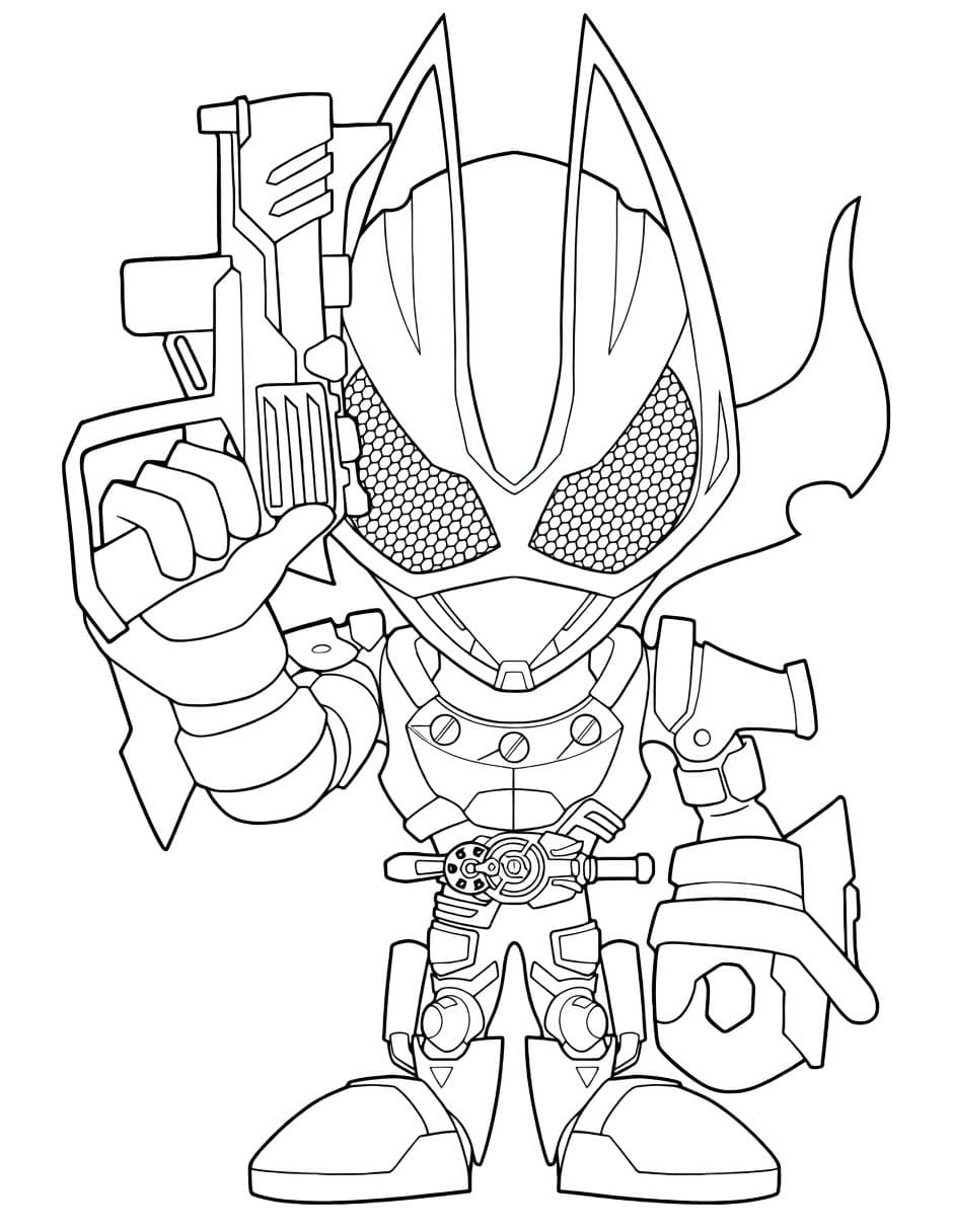 無料 仮面ライダーギーツ ぬりえ