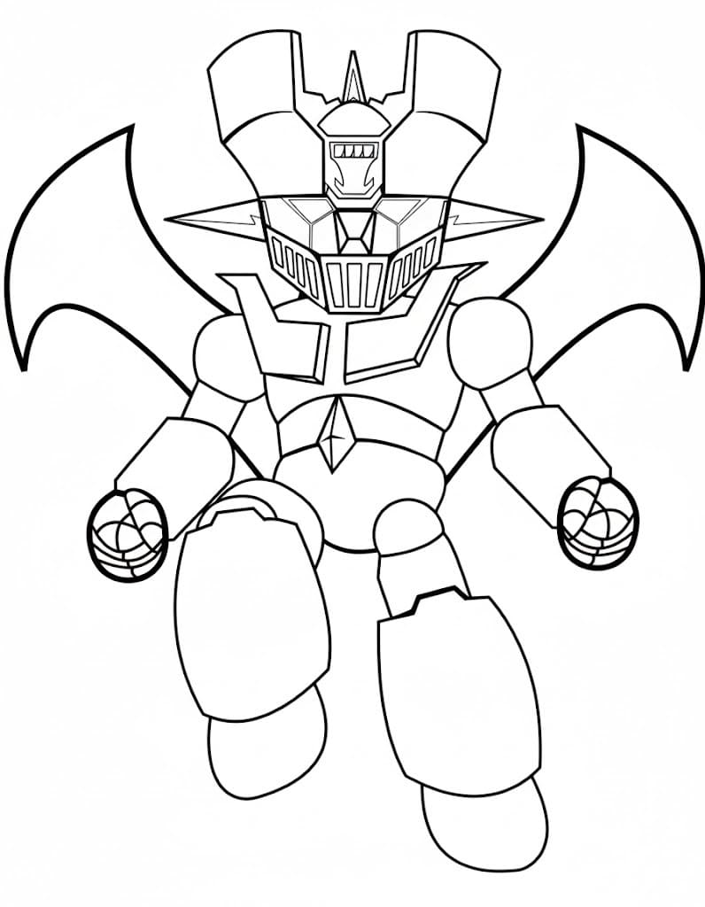 無料 マジンガーZ 描く ぬりえ