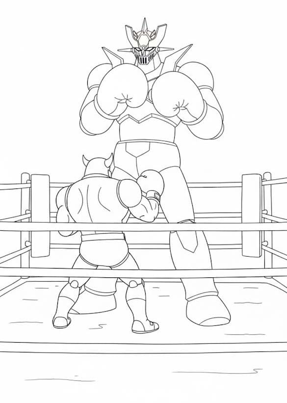 無料 マジンガーZ ぬりえ