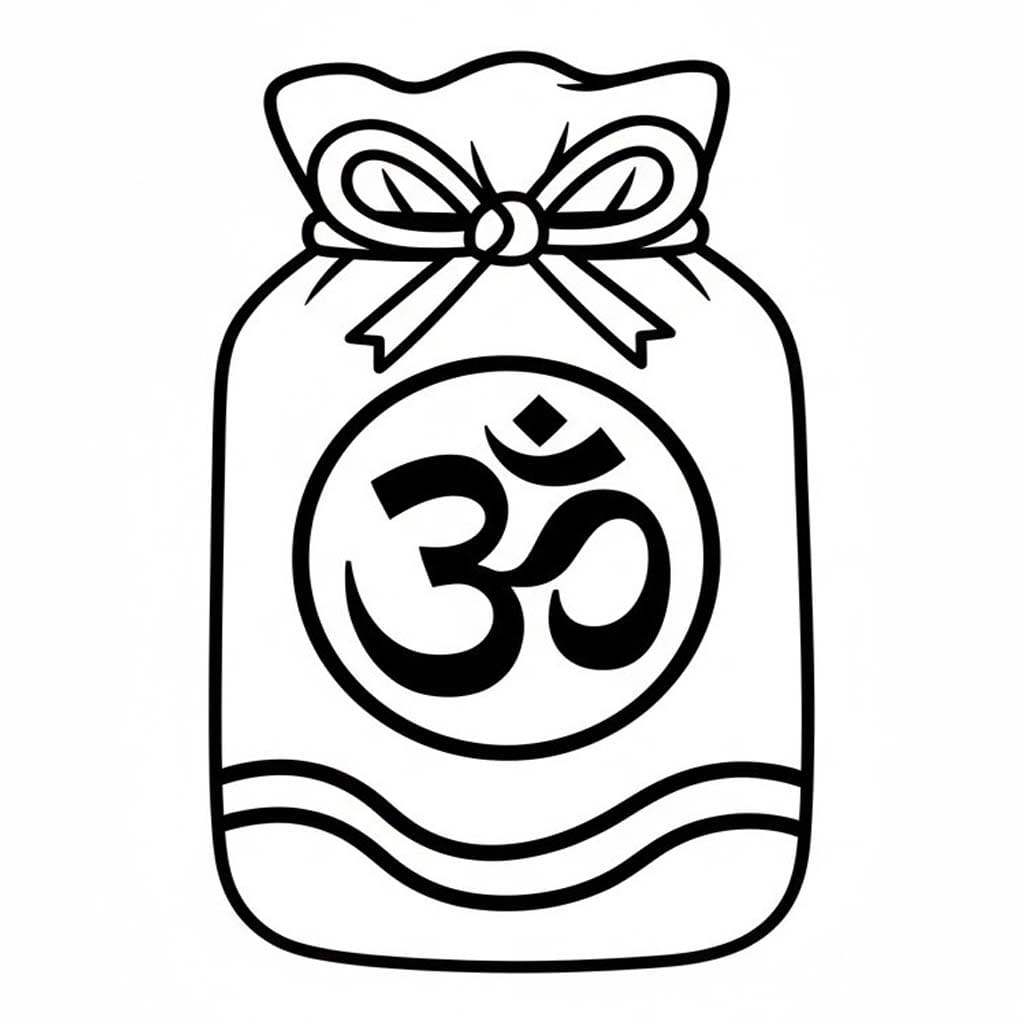 無料 お守り描く ぬりえ