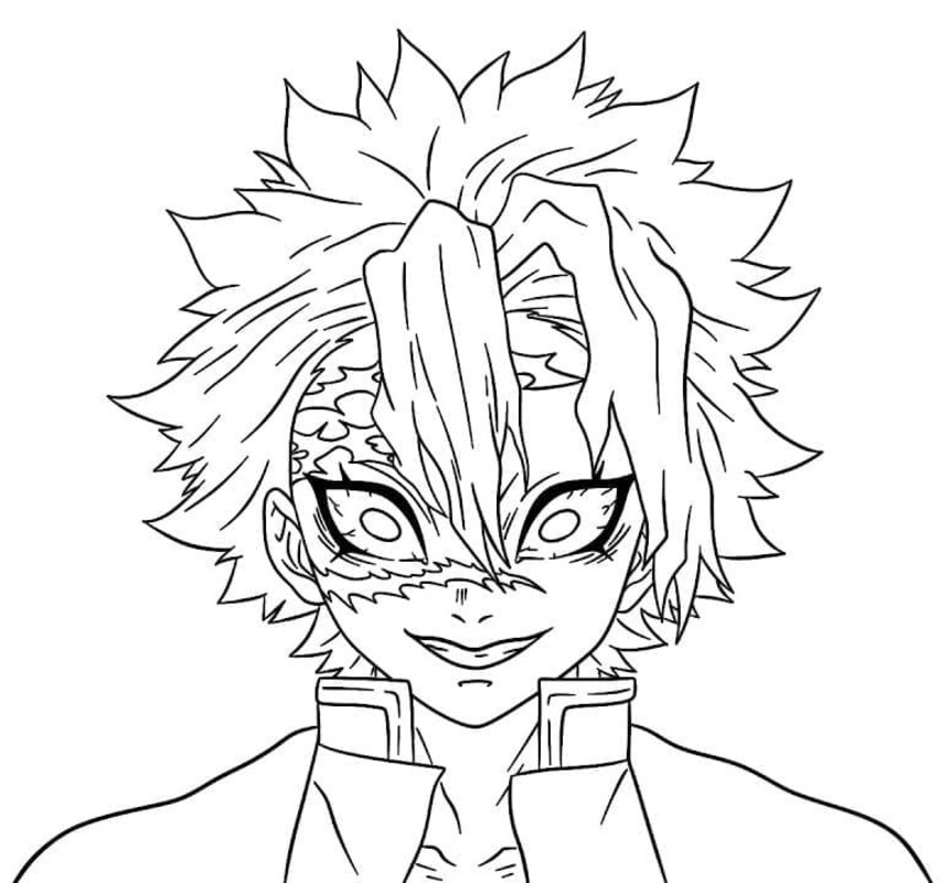 無料しなずがわさねみ ぬりえ