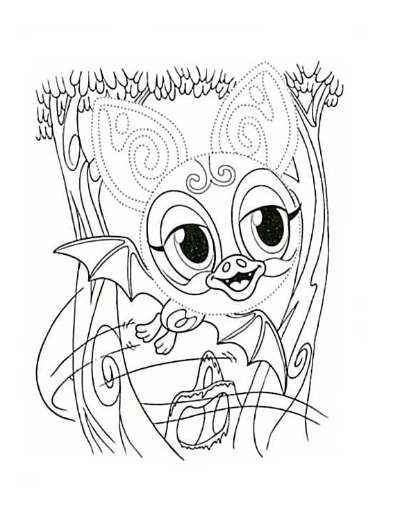 無料 ズーブルズ 描く ぬりえ