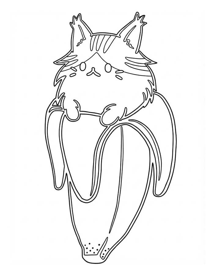 無料 ばなにゃ 描く ぬりえ