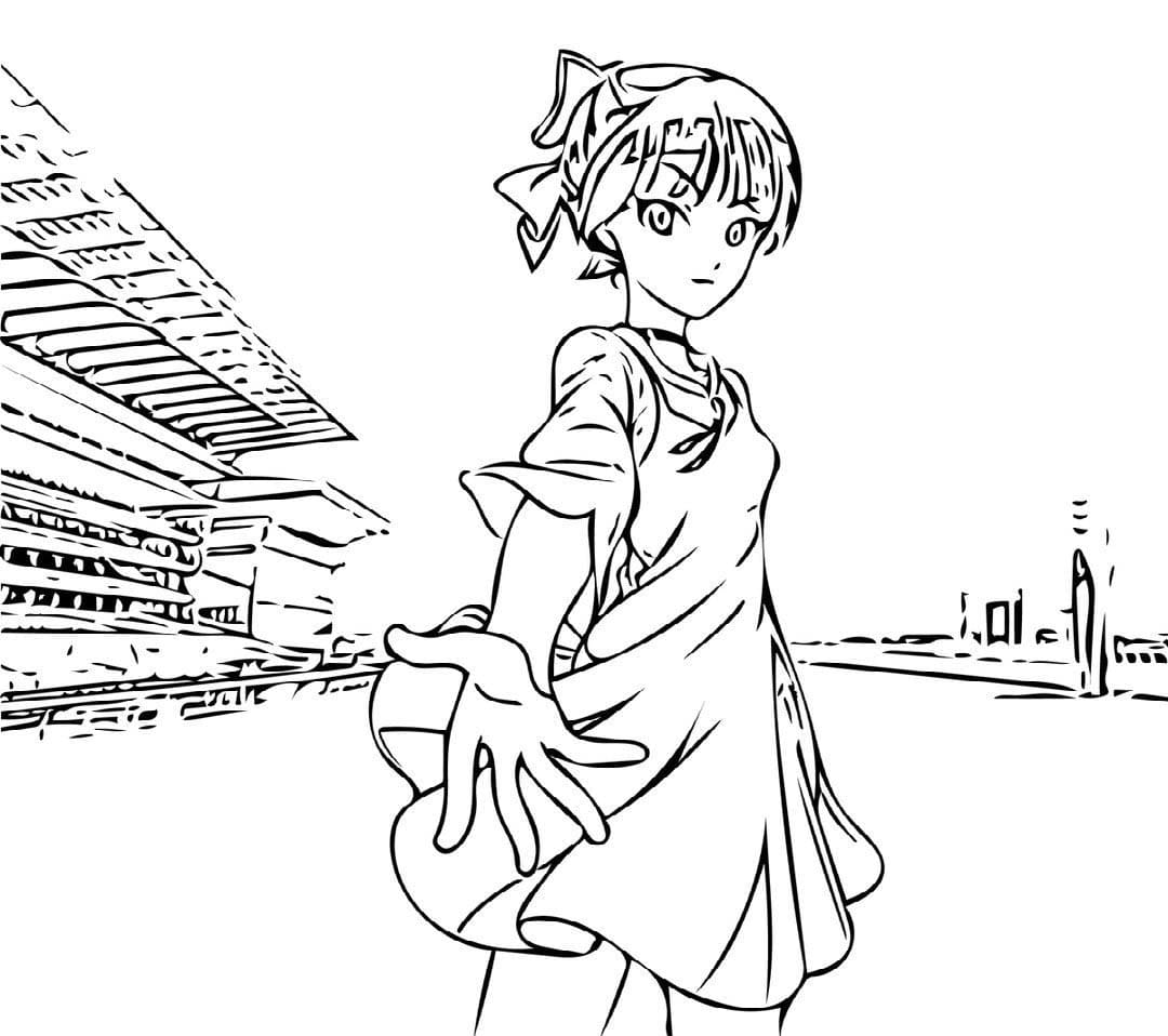 猫娘 2 ぬりえ