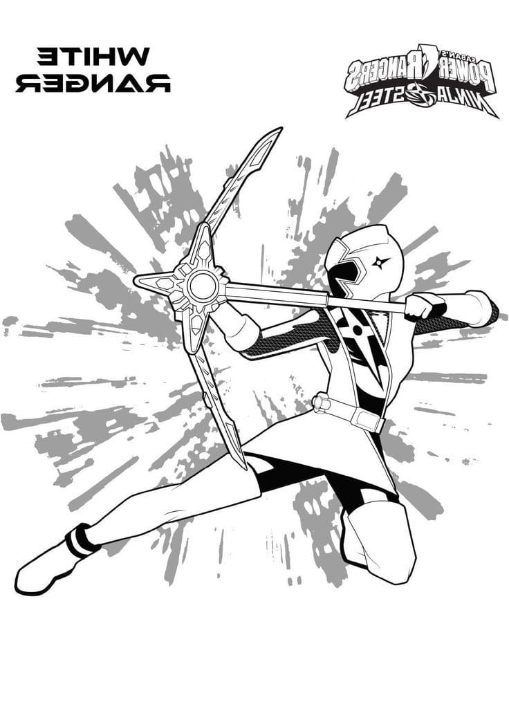 ニンニン ジャー 白 ぬりえ