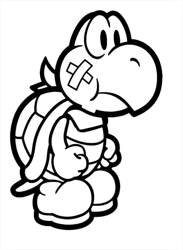 ノコノコ 無料で描く ぬりえ