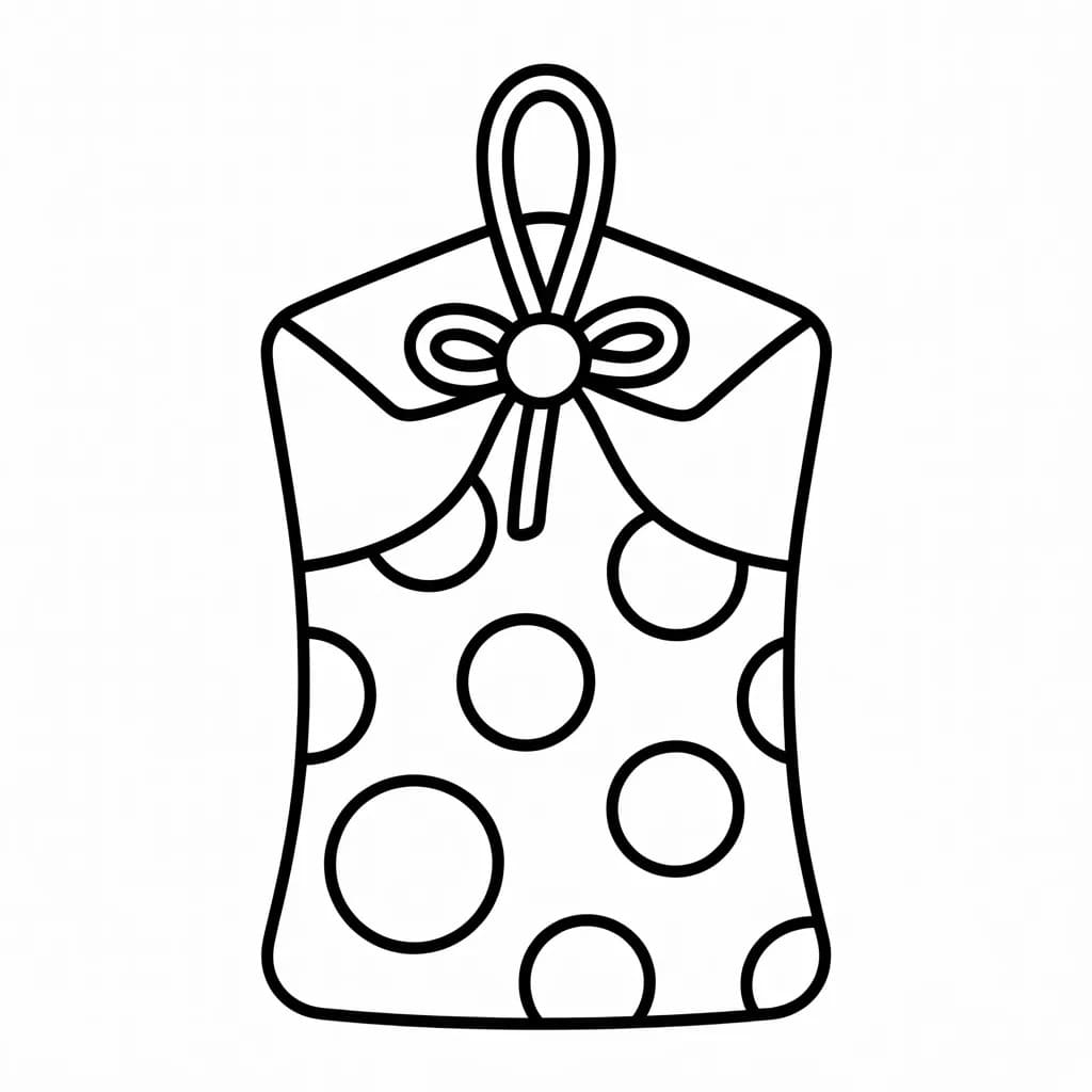 お守り 無料で印刷可能 ぬりえ