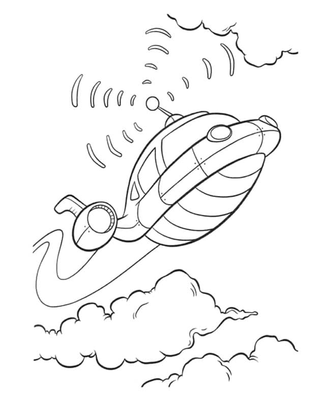 リトル アインシュタイン ロケット ぬりえ