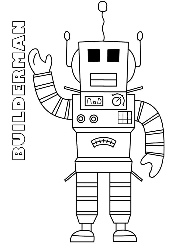 Roblox 描く無料で印刷可能 ぬりえ