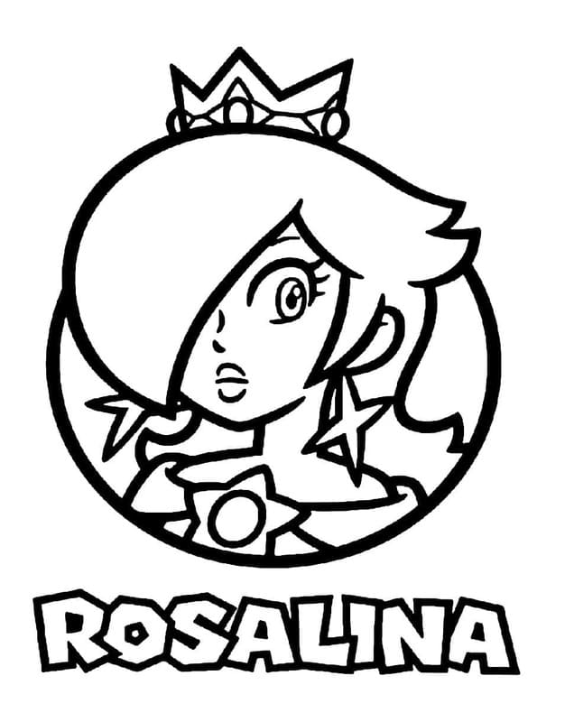 ロゼッタ ぬりえ ぬりえ