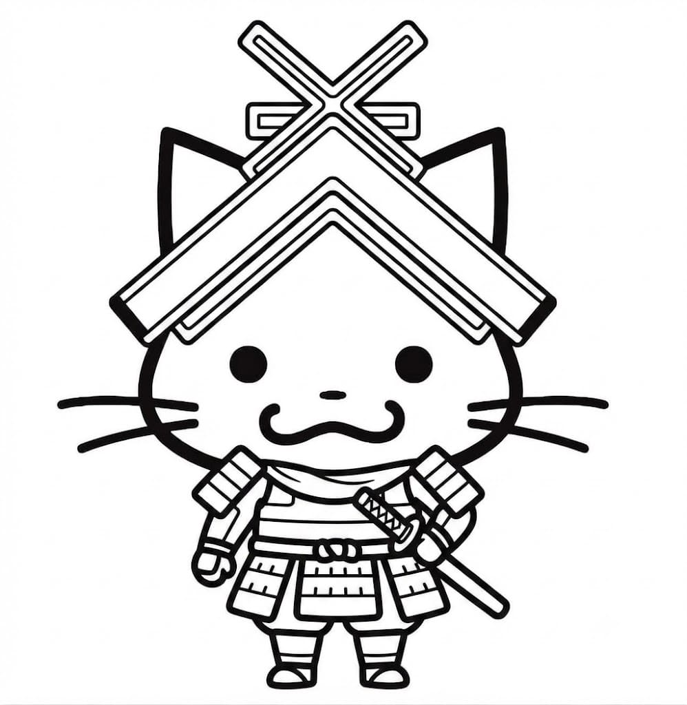 しまねっこ 無料で ぬりえ