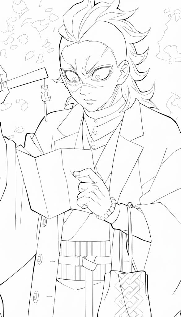 しなずがわげんや 4 ぬりえ