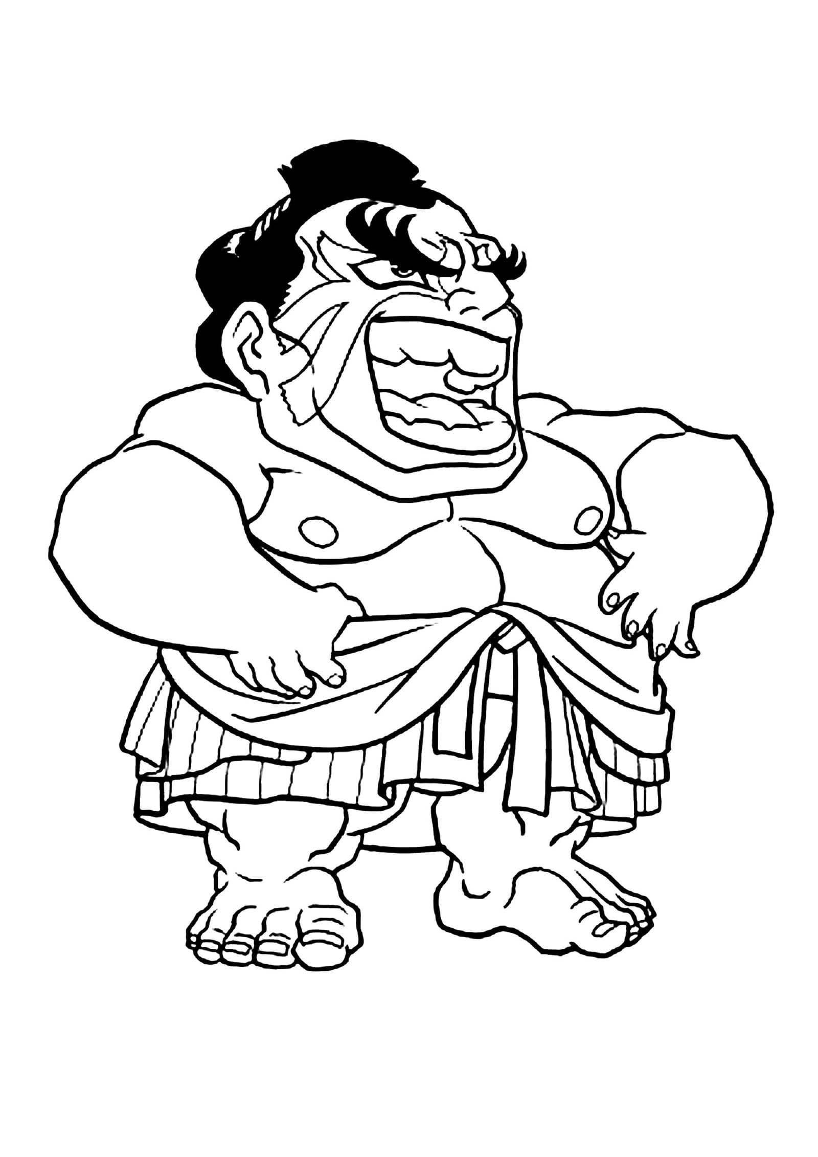 すもう 印刷 ぬりえ