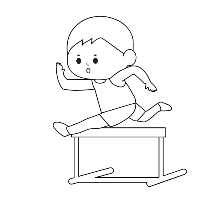 スポーツの日 画像 印刷可能 ぬりえ