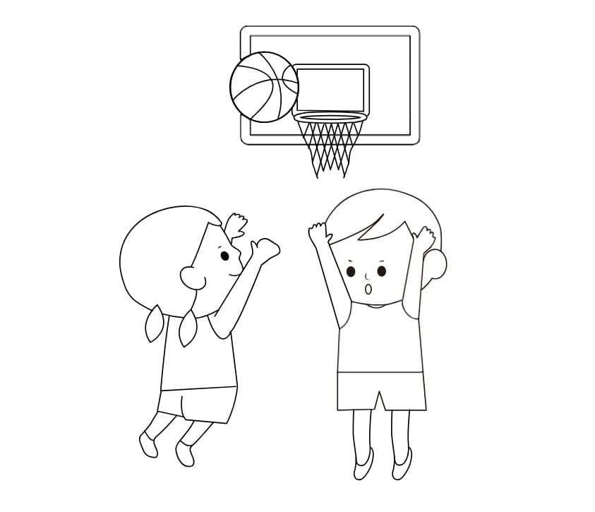 スポーツの日 印刷 ぬりえ