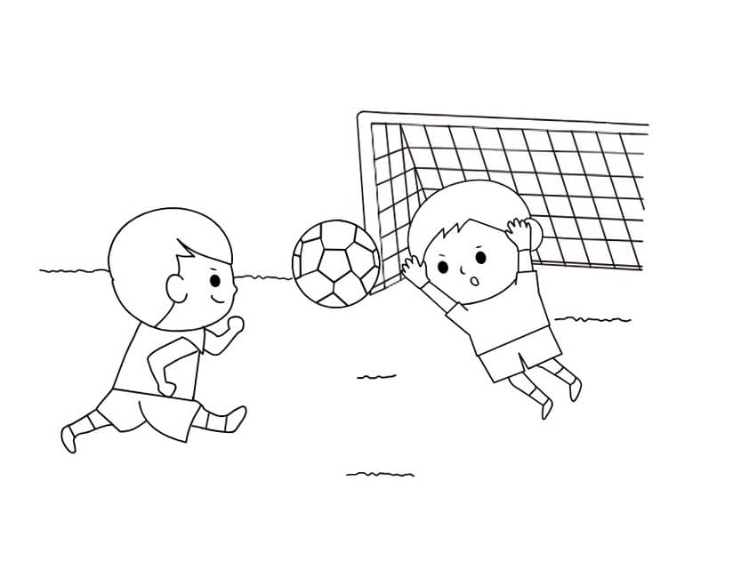 スポーツの日 簡単 ぬりえ