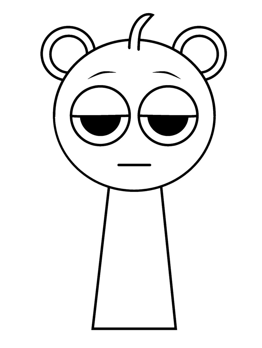 スプランキー 基本的な ぬりえ