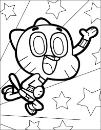スターガムボール ぬりえ